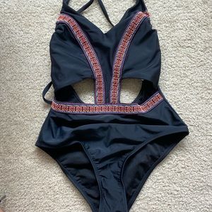 Cute cut out bathing suit